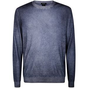 Avant Toi Men Two Colors Ultralight Cashmere And Wool Round Neck Pullover